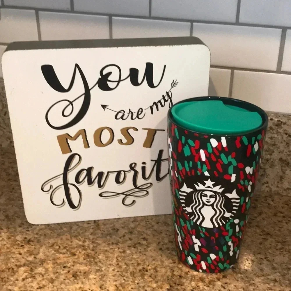Starbucks Christmas Confetti Tumbler